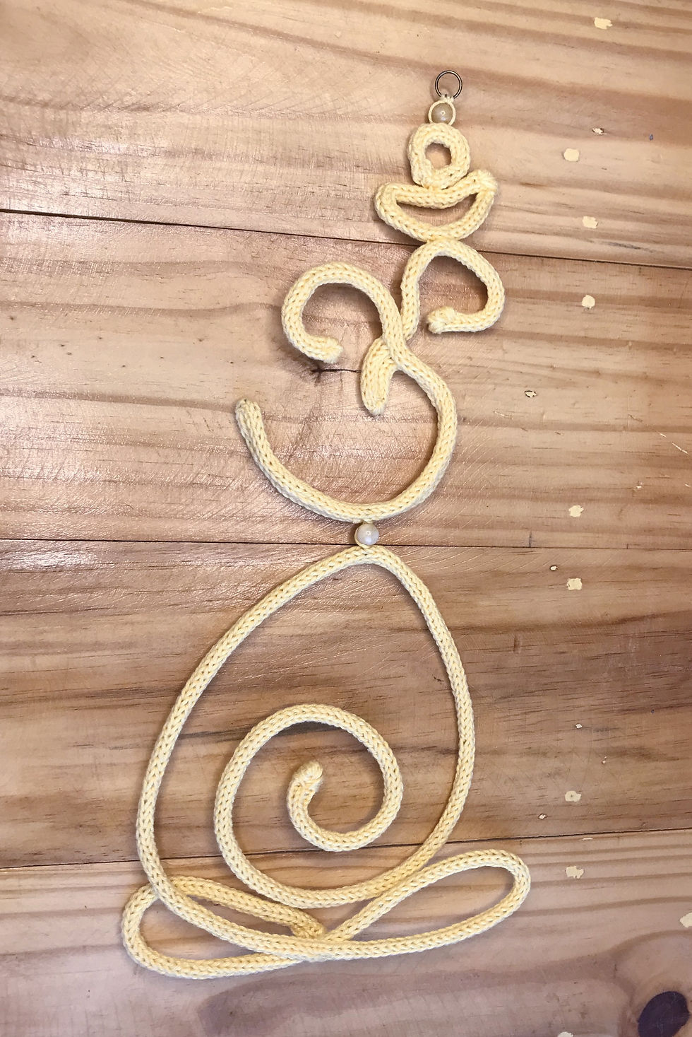 Suncatcher Unalome Amarelo - Meditante