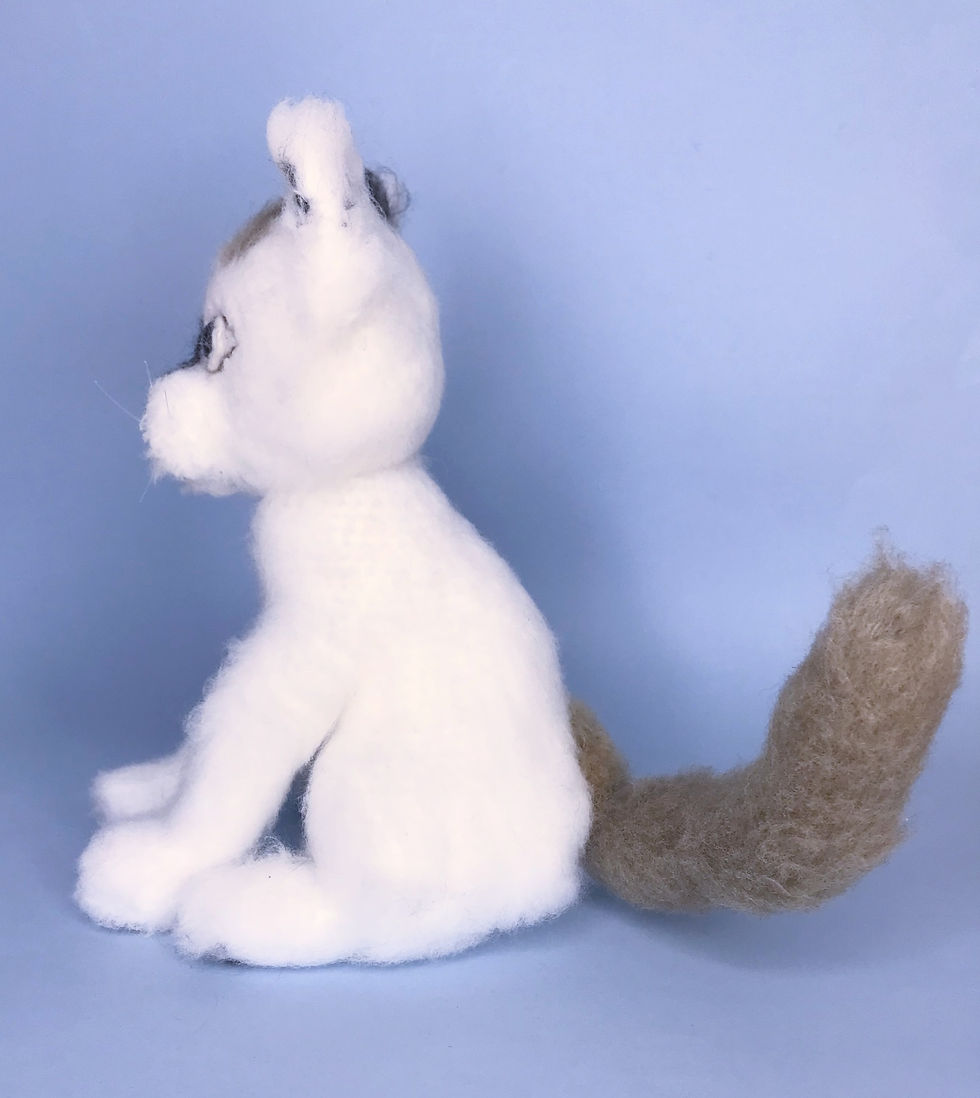 Miniatura: Gato sentado