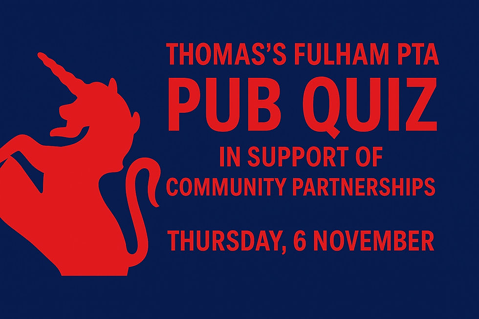 Thomas’s Fulham PTA Pub Quiz