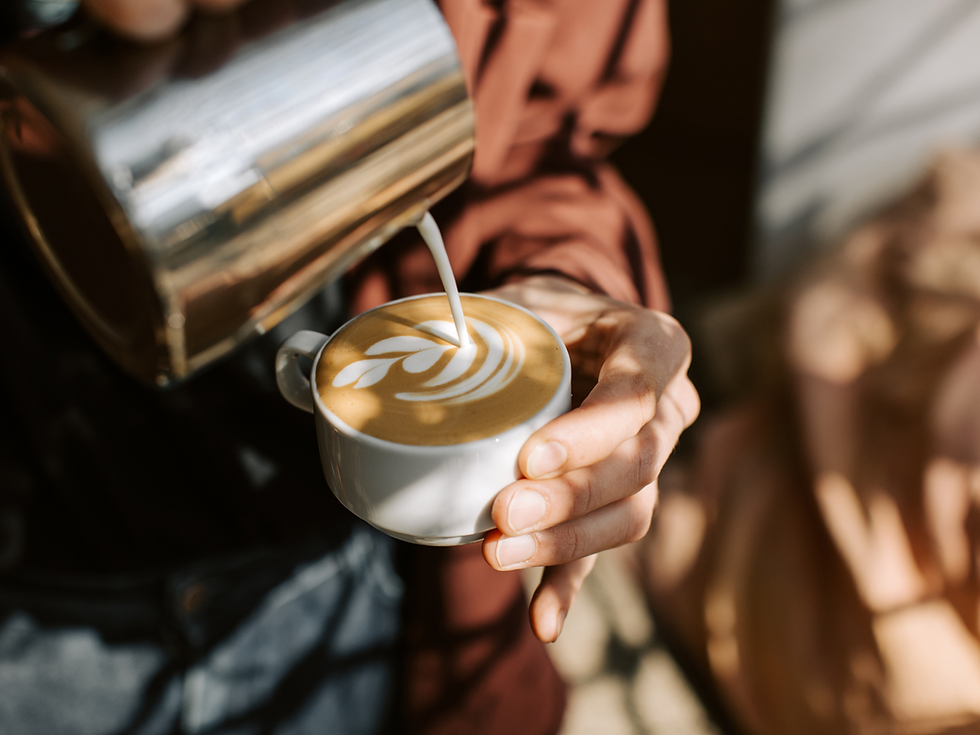 Thriving Village Cafe - Coffee Art in Action | Retail Business, Sydney's No.1 Hospitality Brokers