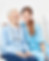 female caregiver and senior smiling