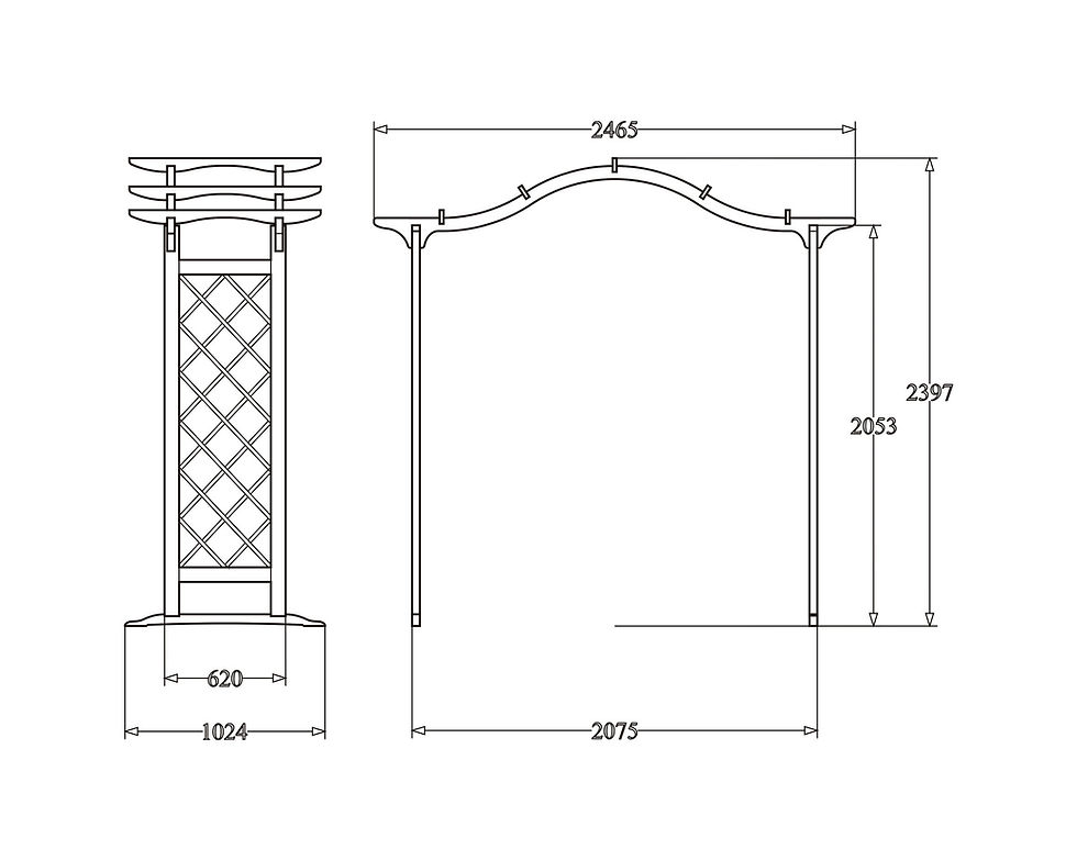 Miniatură: PERGOLA CU ARCADA