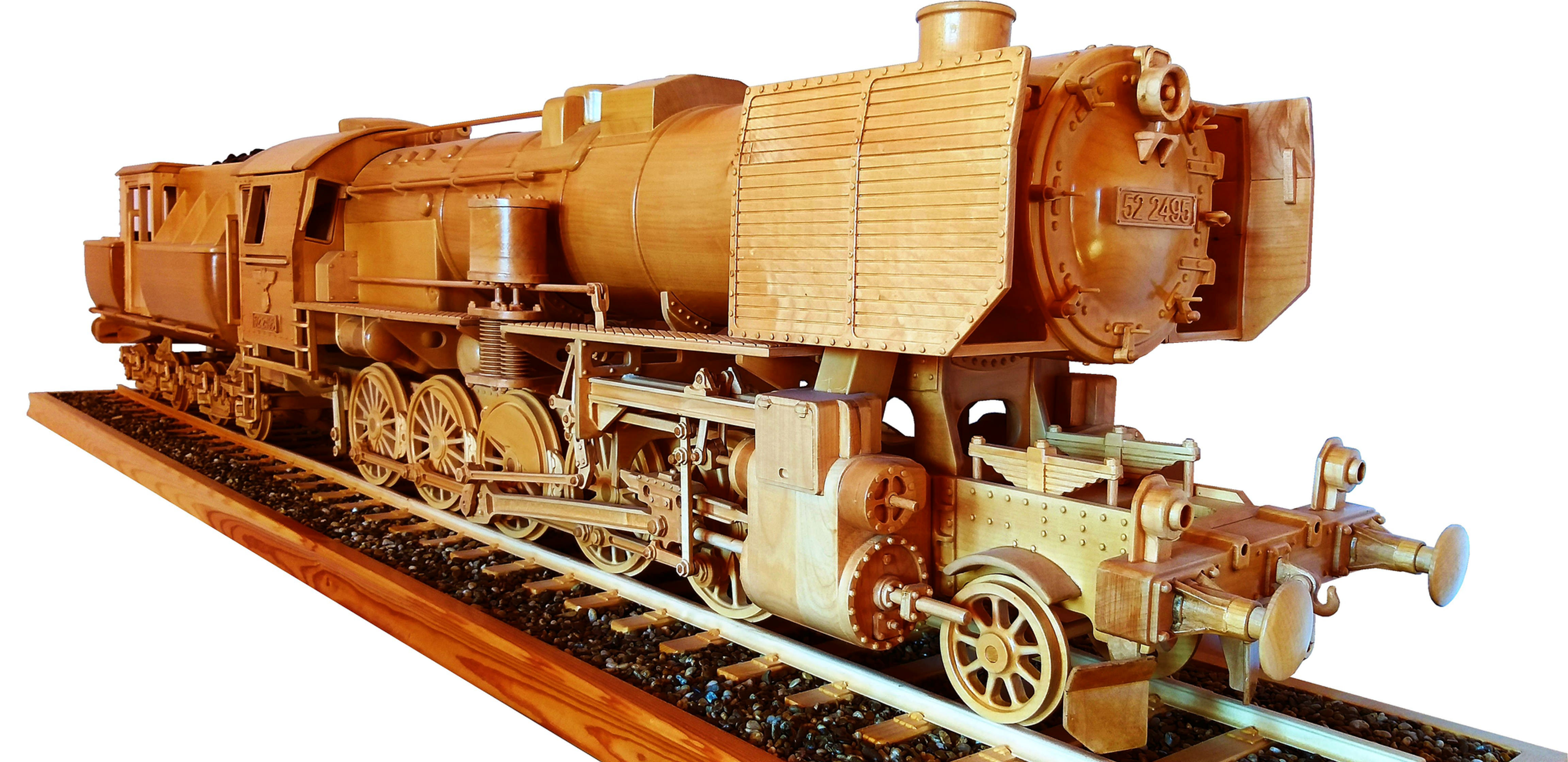 Locomotive à vapeur BR52 échelle 1/10