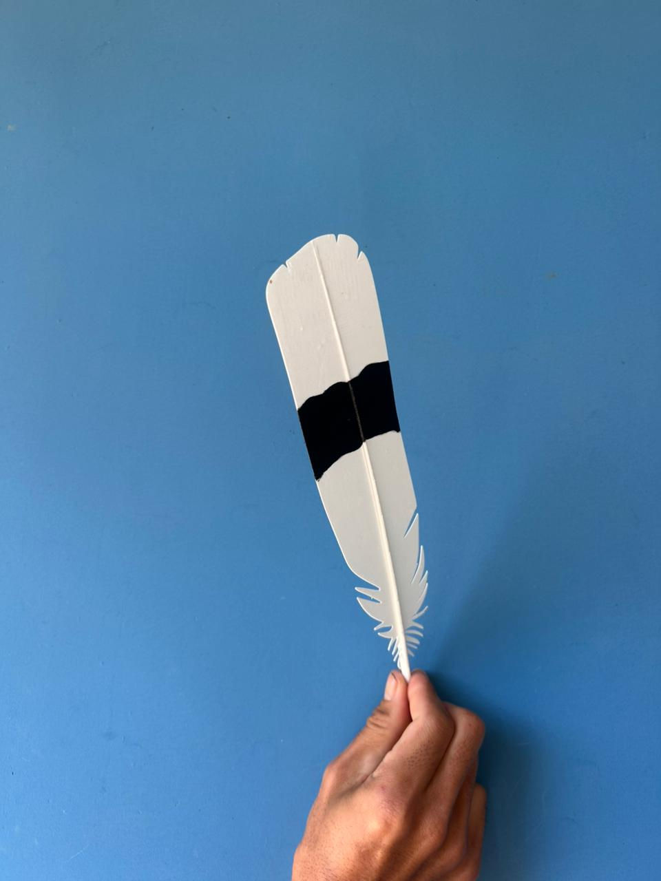 Thumbnail: Hornbill Tail Feather Small- 20Pcs