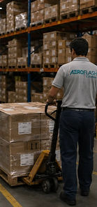 Operação da AeroFlash em suas atividades.