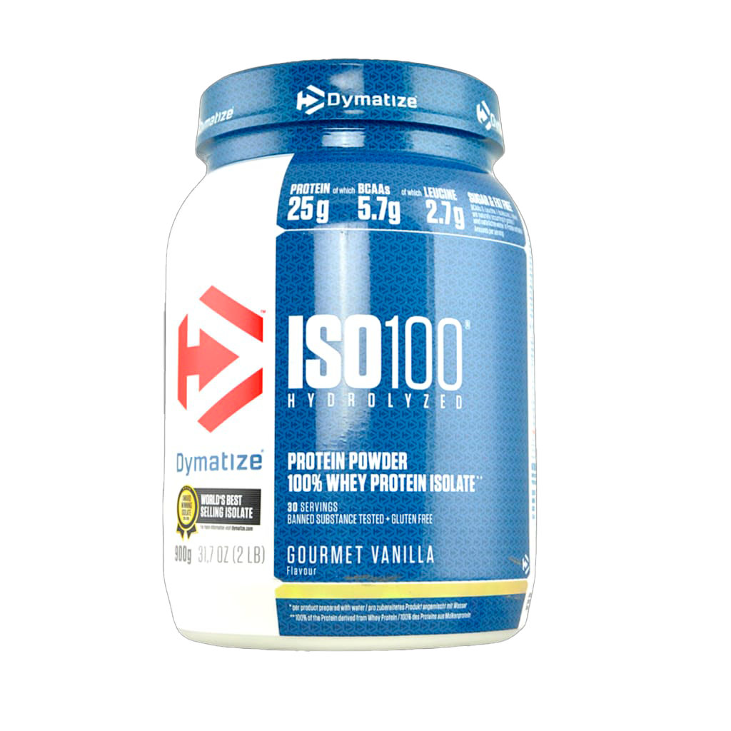 Dymatize, ISO100® Hydrolyzed, 100% Whey Protein Isolate, Gourmet Vanilla
