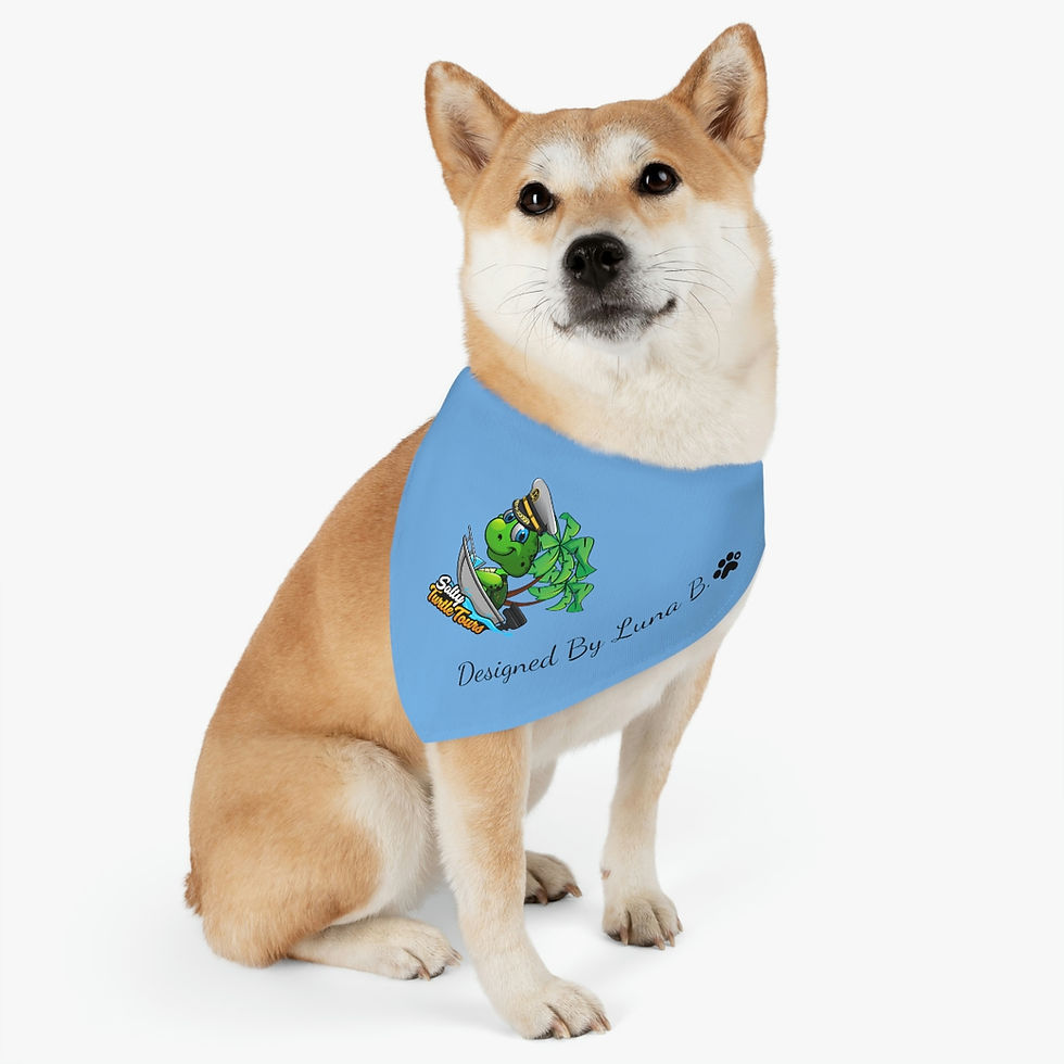 Thumbnail: Salty Turtle Pet Bandana