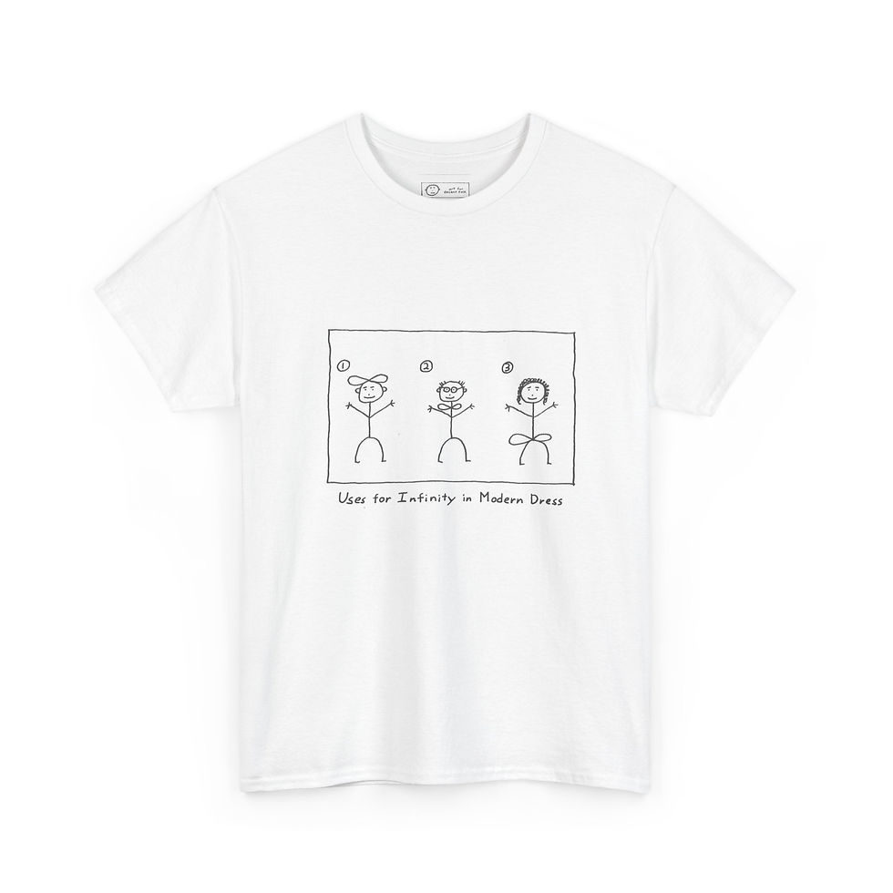 Thumbnail: T-Shirt -- Uses for Infinity in Modern Dress