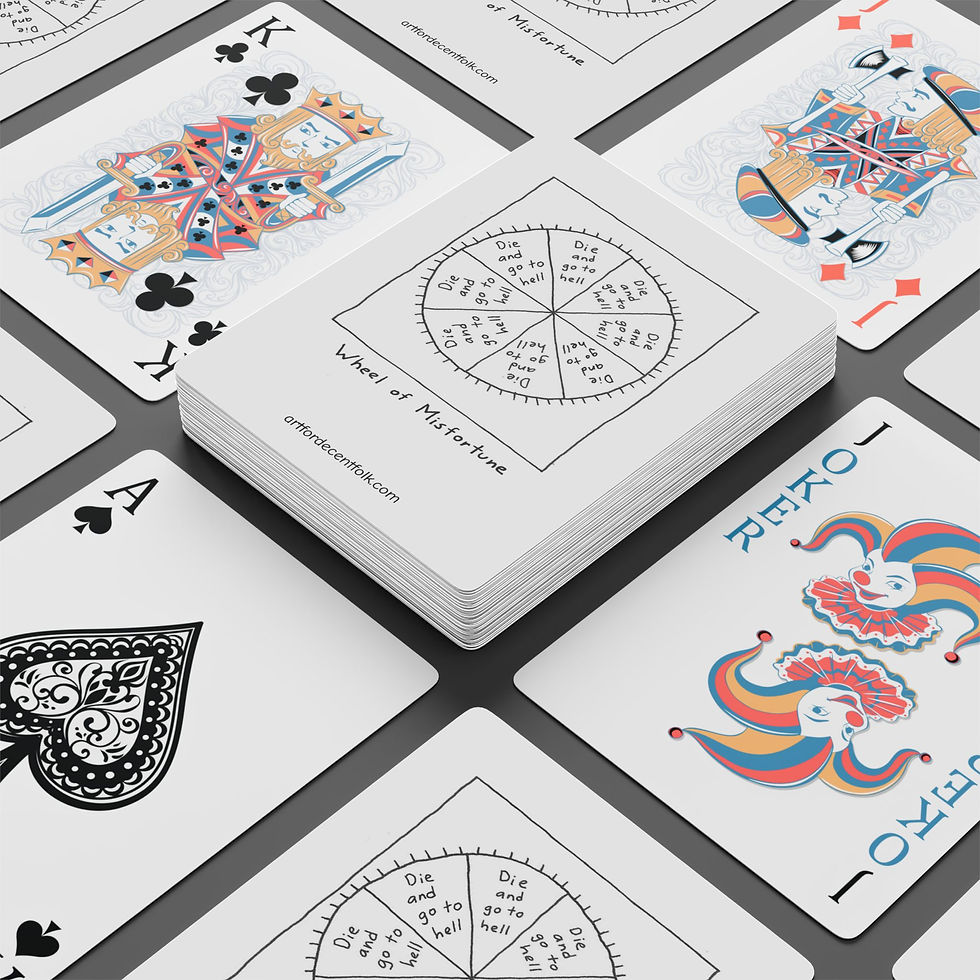 Thumbnail: Playing Cards — Wheel of Misfortune
