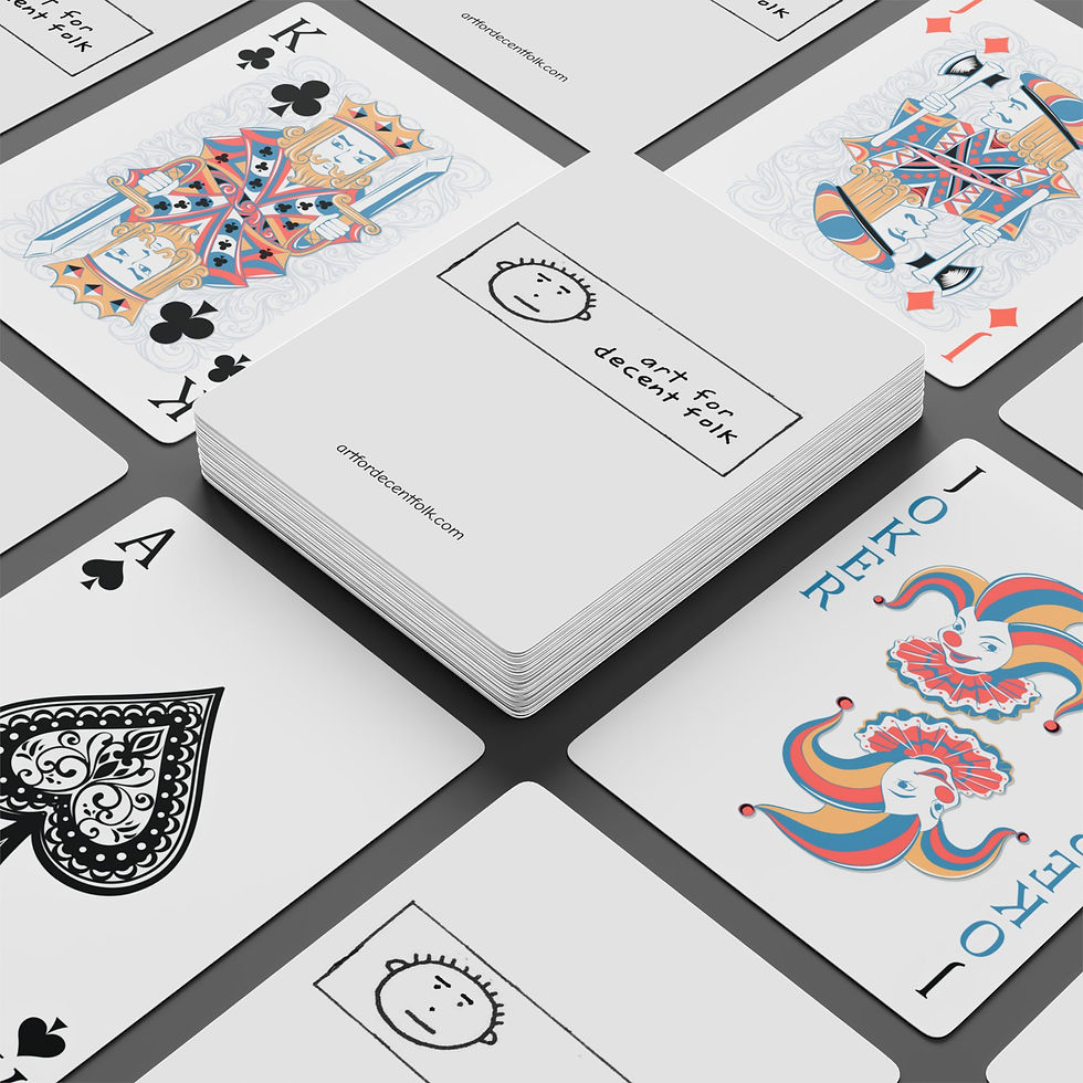 Thumbnail: Playing Cards -- art for decent folk