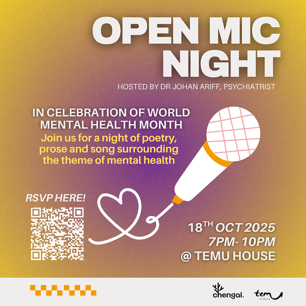 Chengal Center Open Mic Night