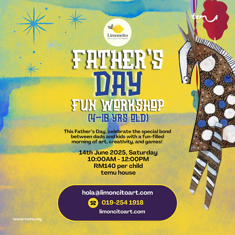 Limoncito's Father's Day Fun Workshop