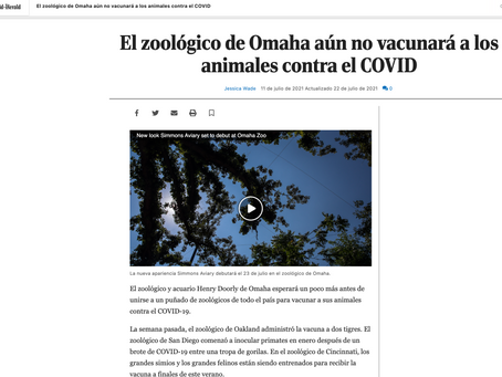 El zoológico de Omaha aún no vacunará a los animales contra el COVID