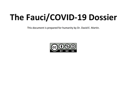 The Fauci/COVID-19 Dossier