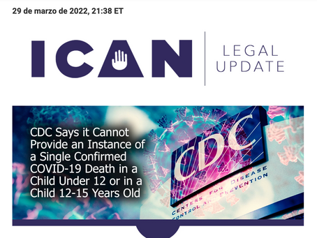 La CDC no puede proporcionar un caso de una sola muerte confirmada por COVID-19 en menores