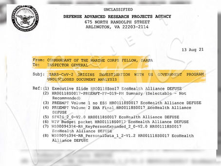 BREAKING: Military Documents about Gain of Function contradict Fauci testimony under oath