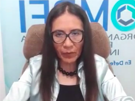 Rosa Maria Apaza Presidenta de la Organización Médica Peruana de Investigación denuncia publicamente