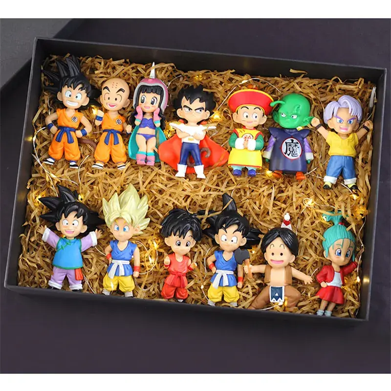 Dragon Ball Z Super Saiyan Set Action Figurine Model