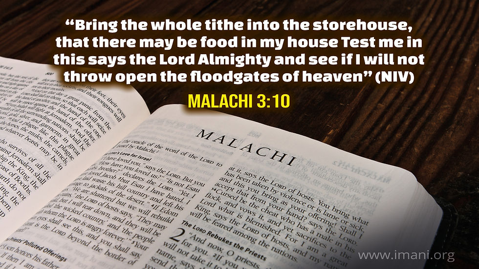 01485 - Books of the Bible : Malachi