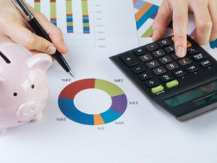 Reviewing the monthly bills....