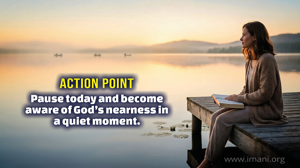 The Peace Of His Presence