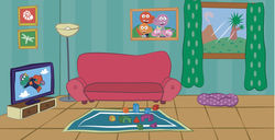 TIMYREX_sets_room