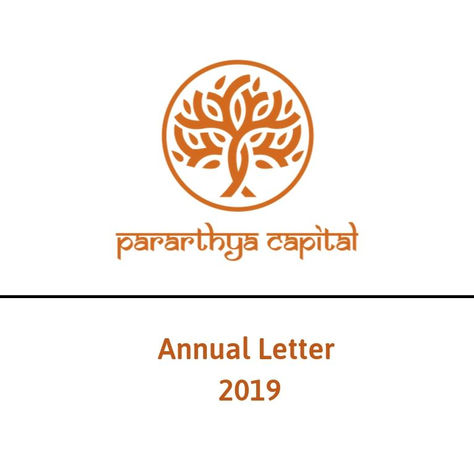 Annual Letter 2019
