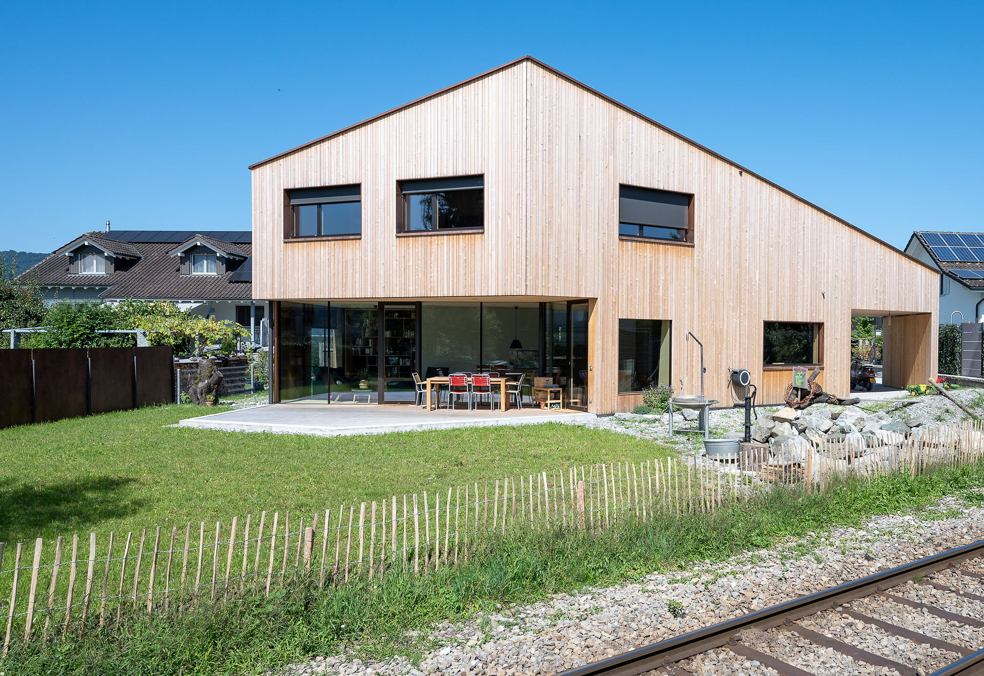 Haus am Gleis in Widnau. Bild: Bänziger Lutze Architektur AG