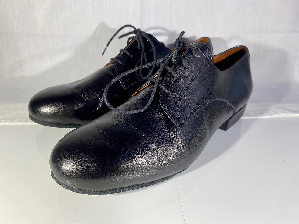 Plain Black Classic Suede Sole tengotangoshoes