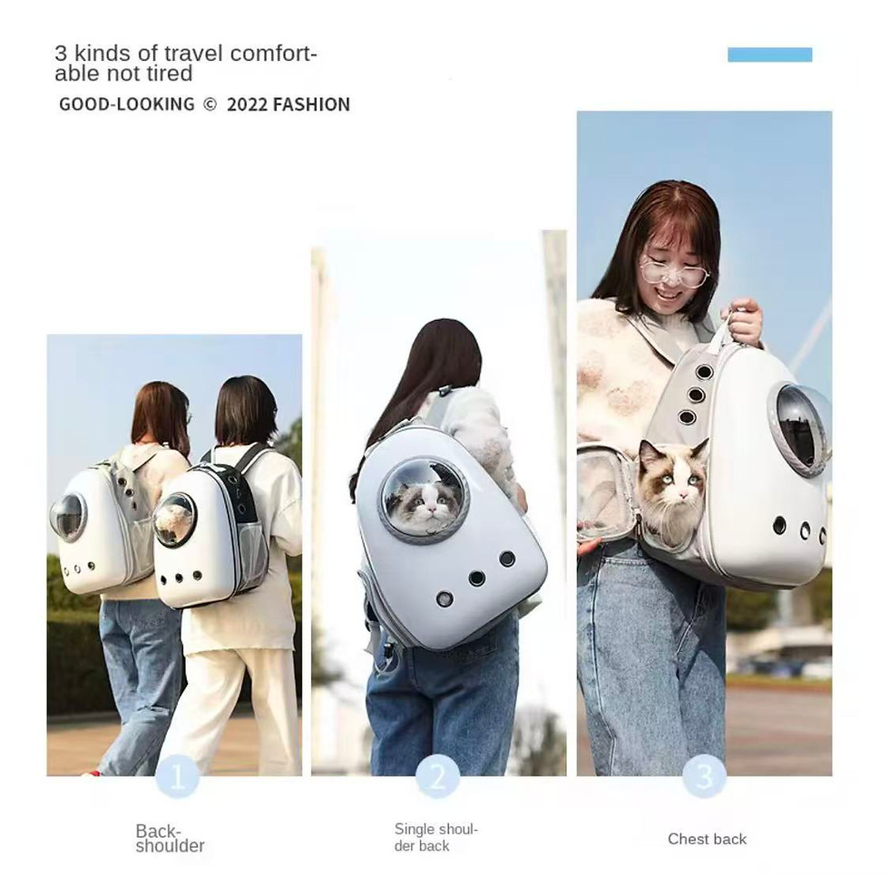 Thumbnail: Hard Shell Cat Carrier Backpack