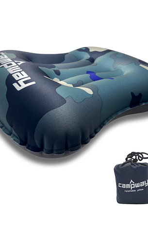 MIRI Ultralight Inflatable Camping and Travel Pillow - Camouflage