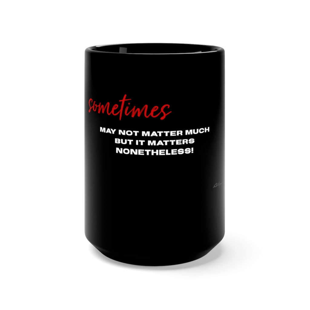 Black Mug 15oz