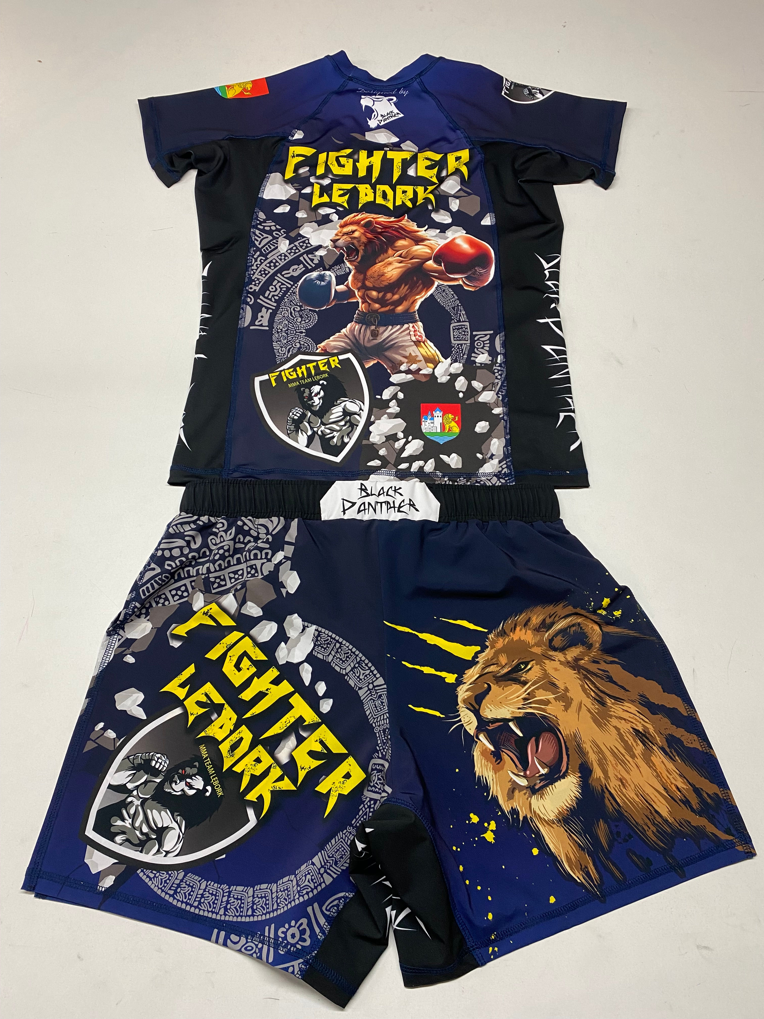 Komplet Personalizowany Rashguard + Spodenki