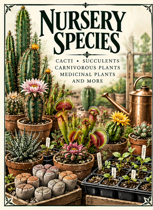 Nursery Species cover for The Seed Collection.