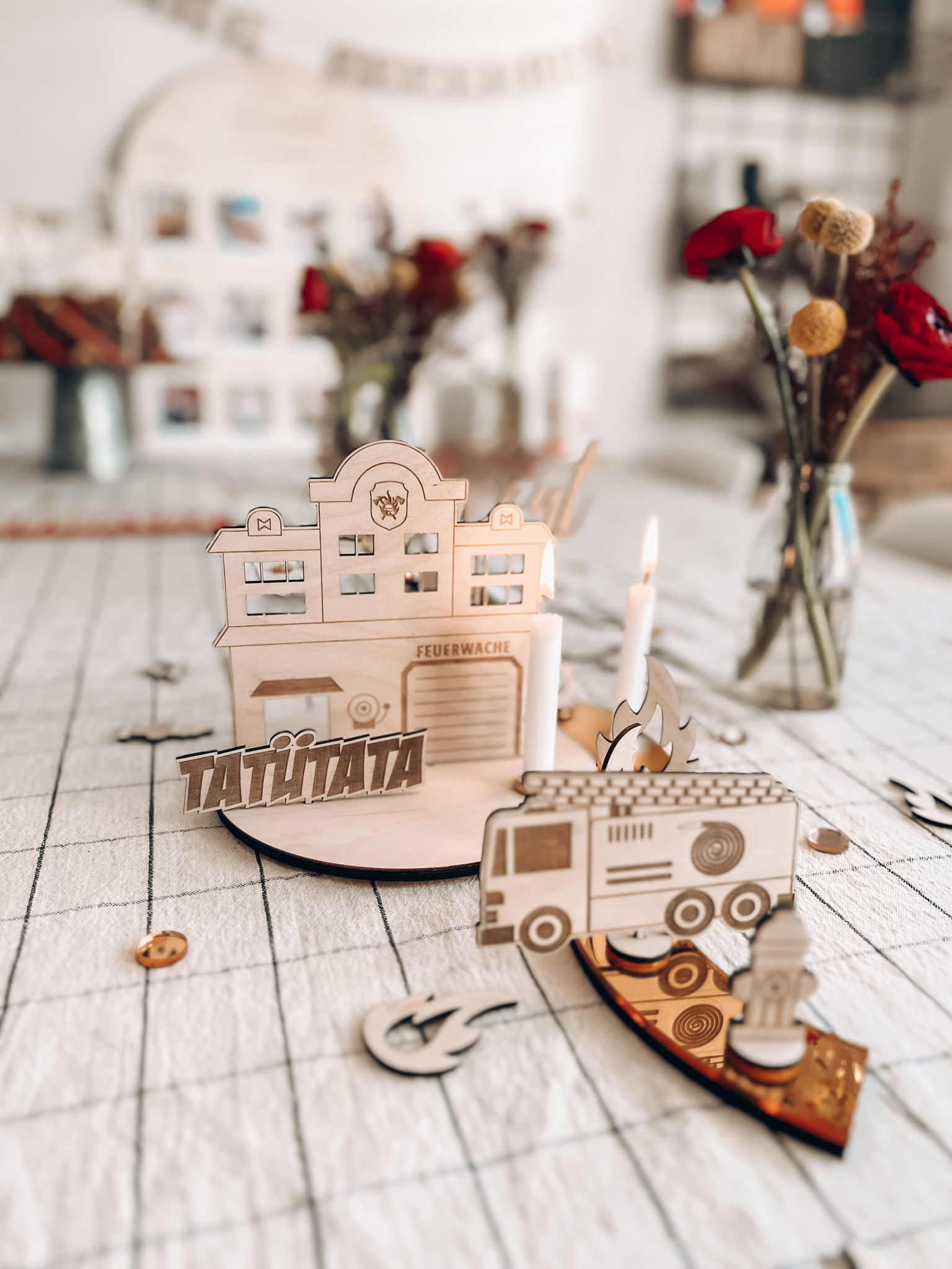 Feuerwache Stecker Geburtstagskranz