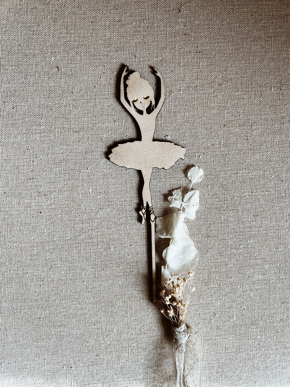 Miniaturbild: Cake Topper Ballerina