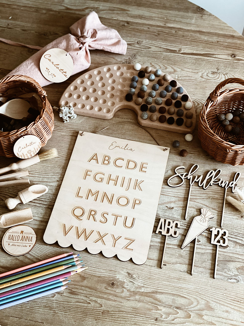 Miniaturbild: ABC Schild personalisiert