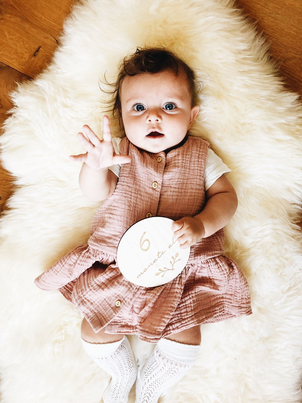 Miniaturbild: Meilensteinscheiben // Baby