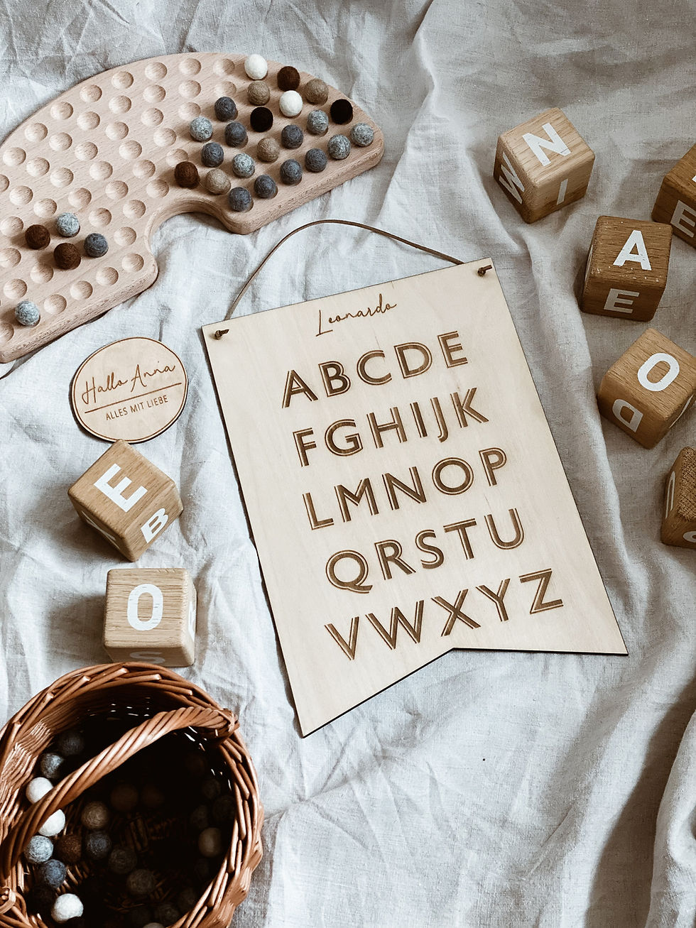 Miniaturbild: ABC Schild personalisiert
