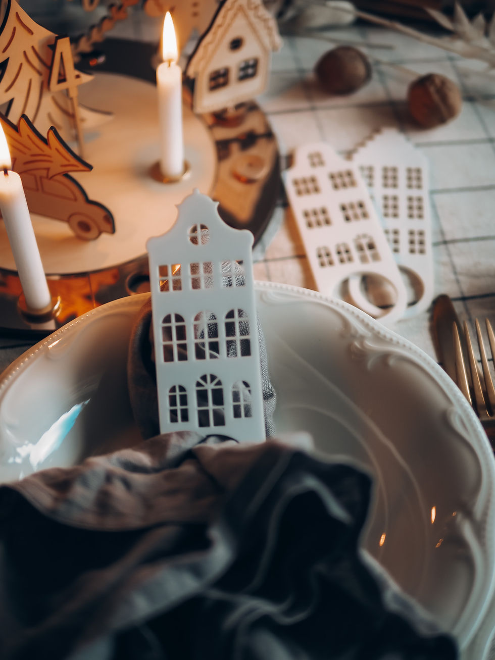 Serviettenringe Amsterdamhäuser 4St.