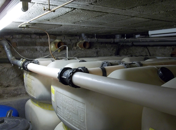 Neuanlage Batterietank