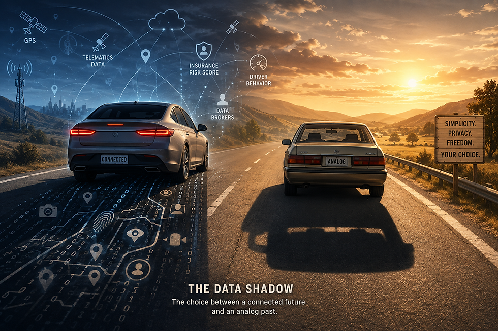 A Foot in the (car) door. Car telemetry privacy.