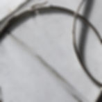 Stainless steel hoop earrings