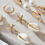 Miniaturbild: Ocean (Light) - 4 Pack Of Shell Earrings