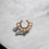 Thumbnail: Faux statement boho septum ring gold