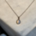 Moonstone necklace