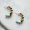 Miniatura: Rita - Beaded Hoop Earrings