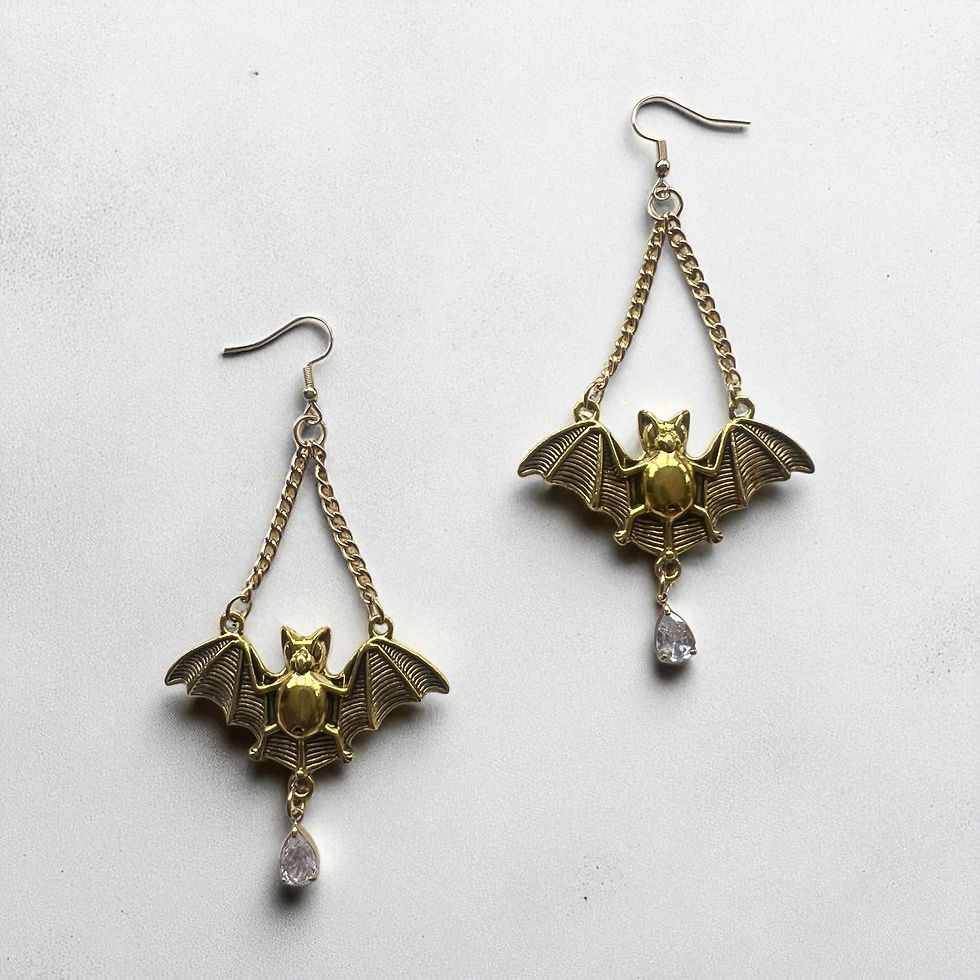 Miniaturbild: bat earrings