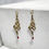 Thumbnail: Farrah - Ancient Teardrop Snake Earrings