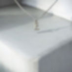 Miniatura: Initial letter necklace